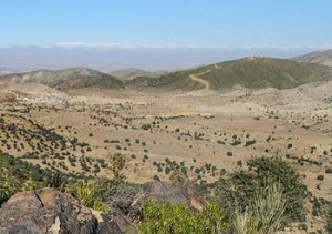 A view of the deforested landscape of Khost Province, Afghanistan (Photo courtesy U.S. Army)