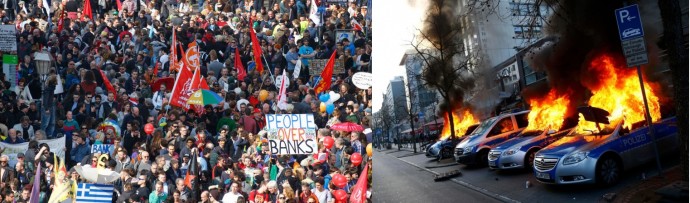 Blockupy-Protests-In-Fran-18March