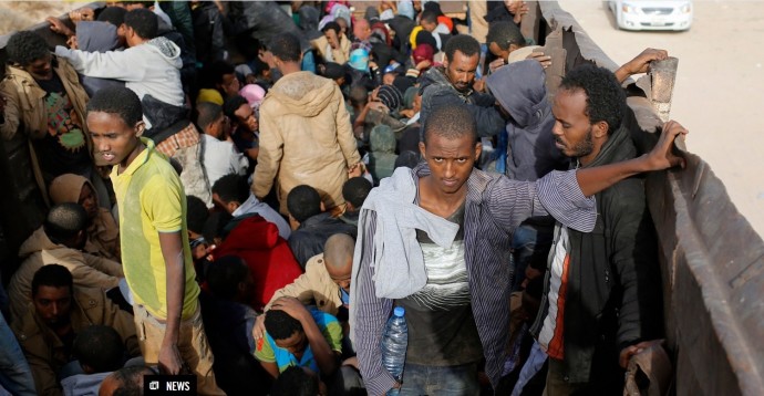 Refugees-Libya